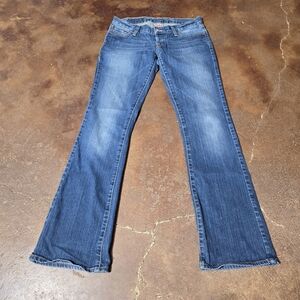 Lucky Brand Dungarees Lil Meggie Jeans Size 4/27 Regular Gene Montesano